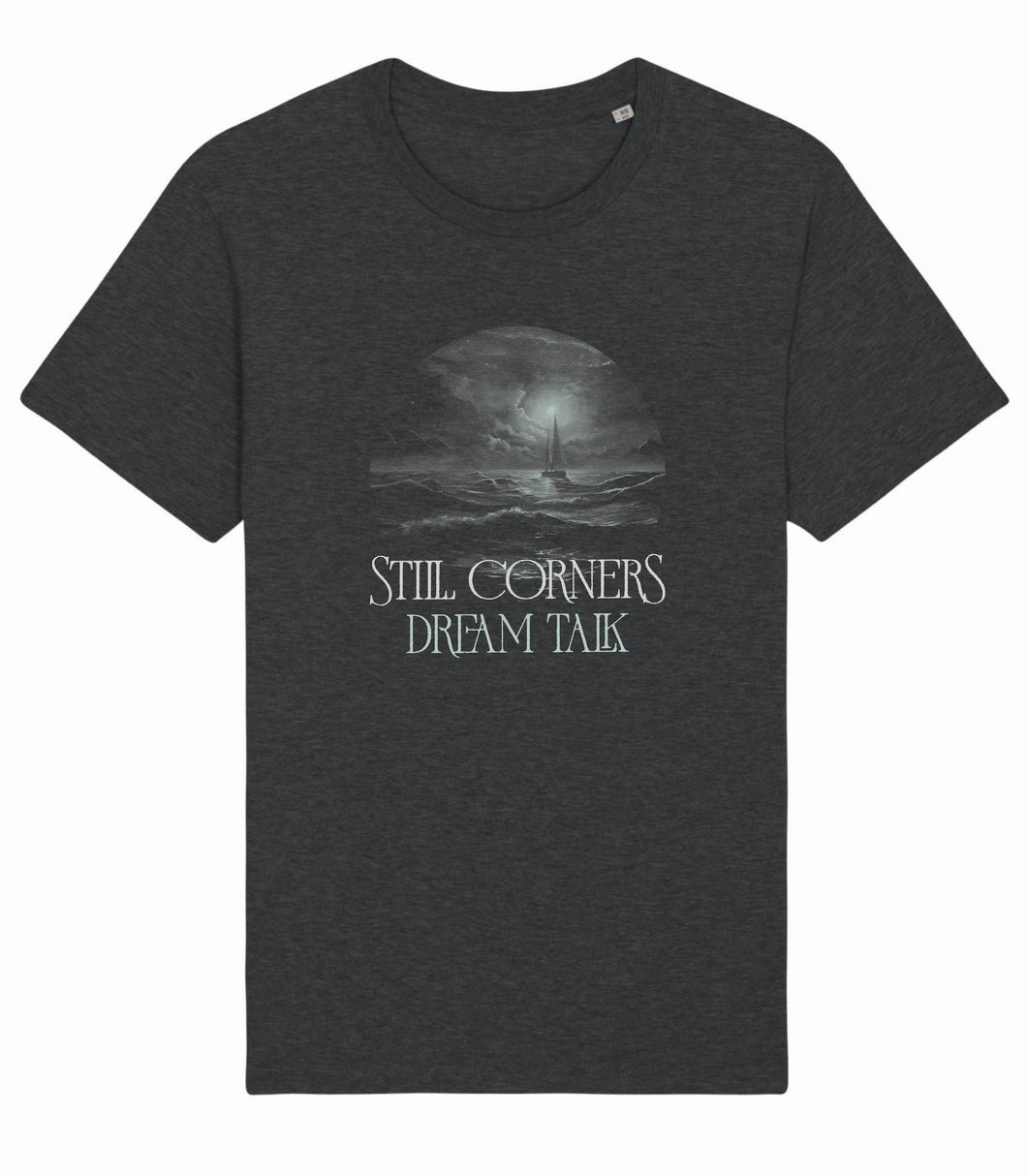 Dream Talk Sail Away T-shirt - Dark Heather Grey (pre-order)